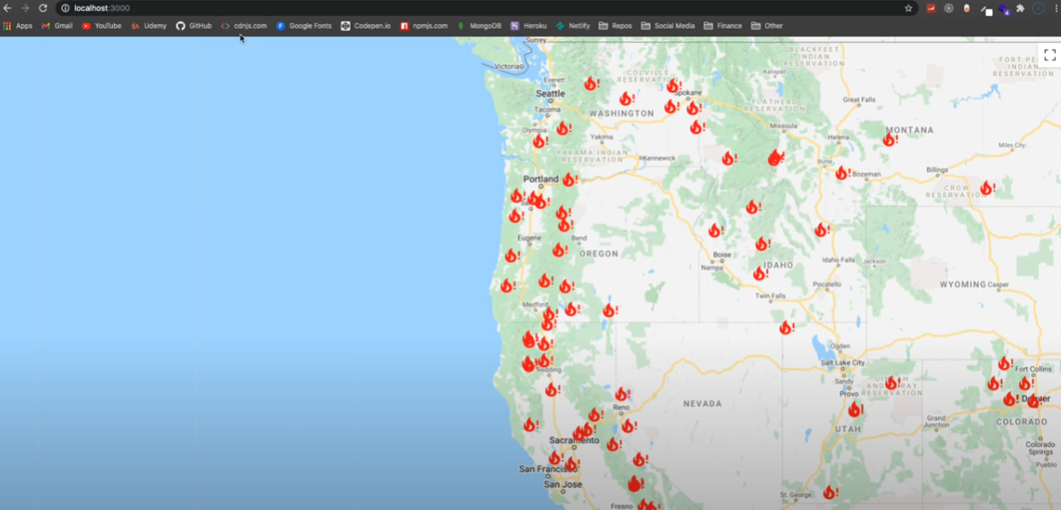 Wildfire Tracker preview